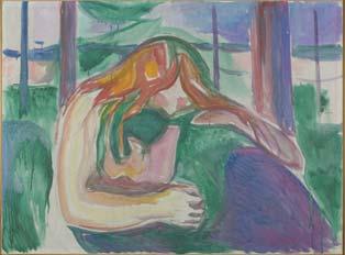 . CAT. 35. VAMPIRE 1916–18 ILL. 72. VAMPIRE IN THE FOREST 1916–18 ILL. 73. KISS ON THE SHORE BY MOONLIGHT 1914