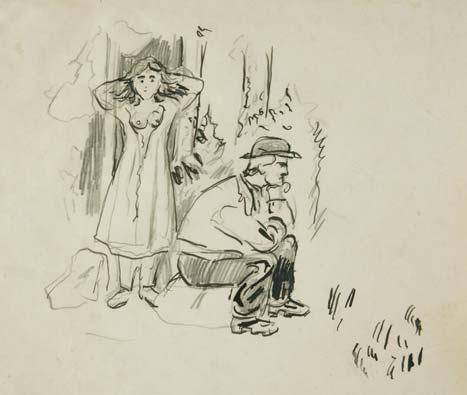 . CAT. 70. ASHES (PEER GYNT) 1930s CAT. 68. PEER GYNT. ANITRA DANCING. PEER WATCHING (ACT 4) C 1930
